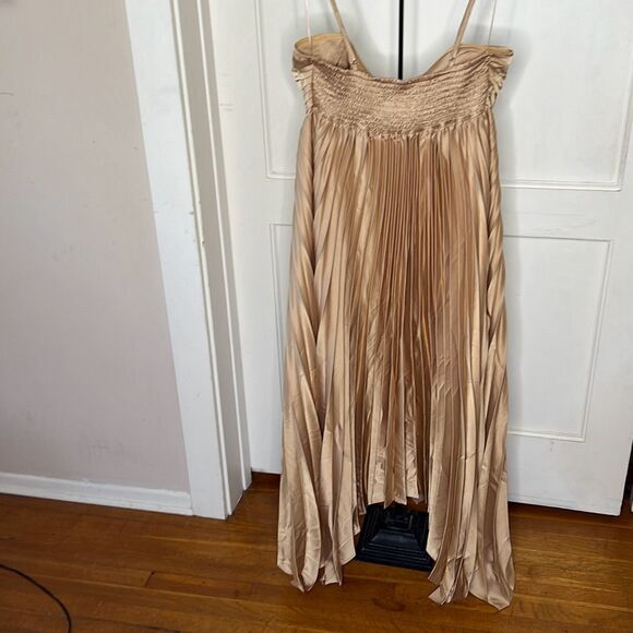 Petal & Pup Tan Midi Dress - Picture 9 of 10